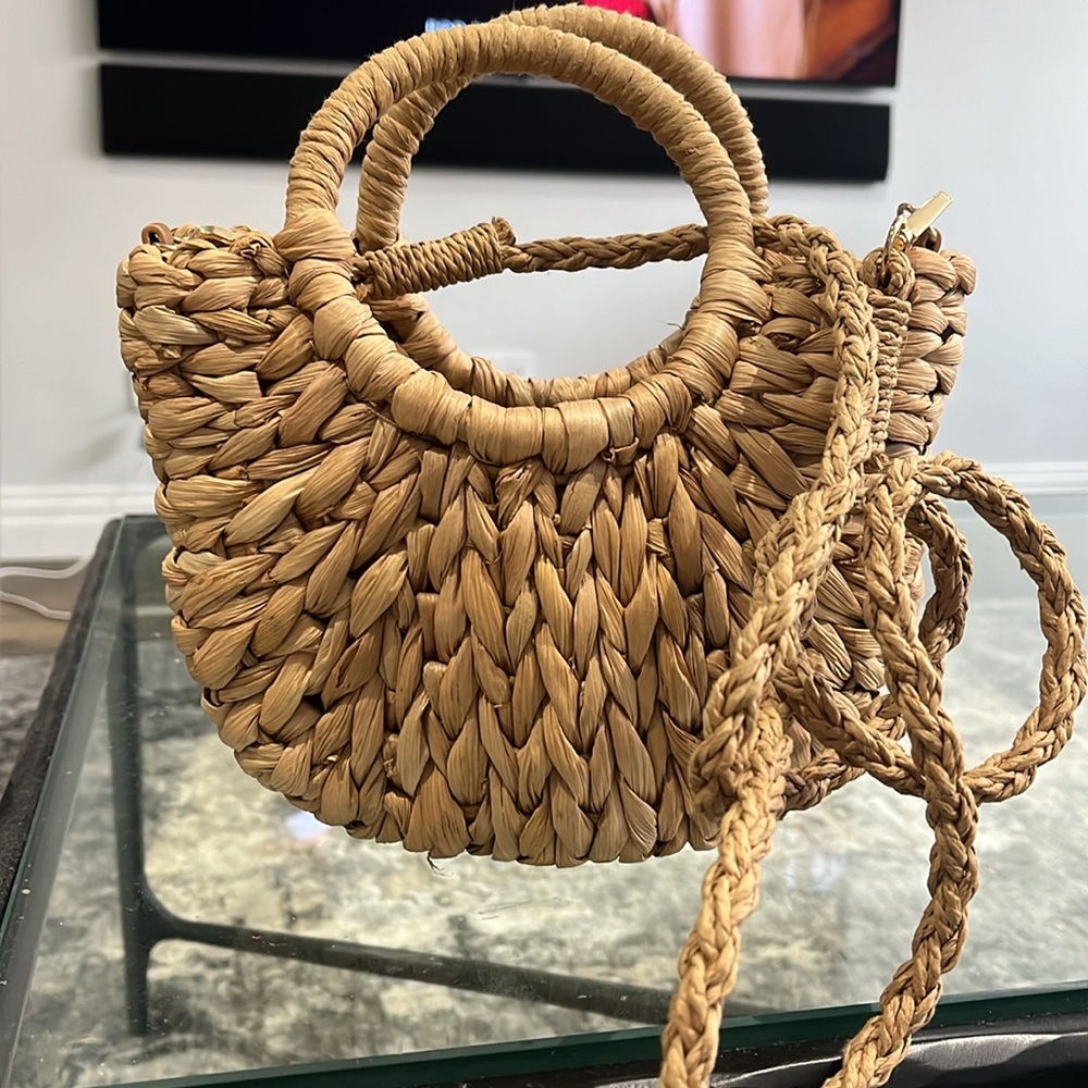 A&F beach purse